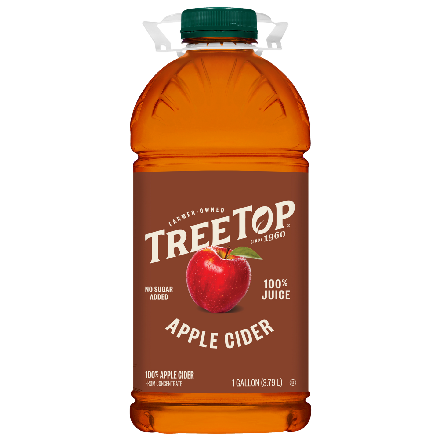 Tree Top Apple Cider, No sugar added, 100% Juice, 100% Apple Cider, 1 Gallon (3.79 L)