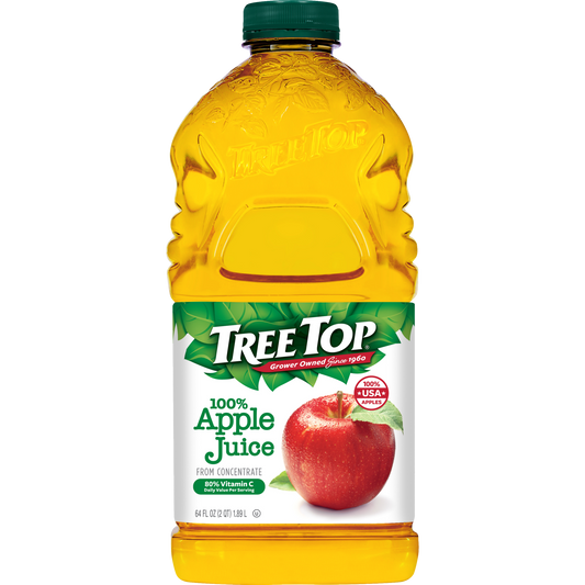 TREE TOP 100% APPLE JUICE 64 OZ