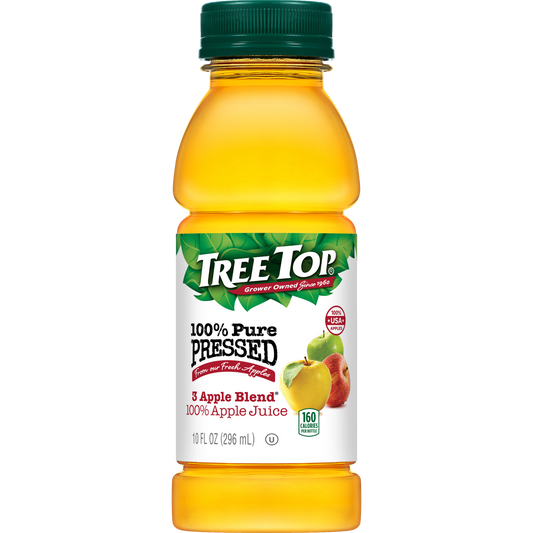 TREE TOP 100% PURE PRESSED 3 APPLE BLEND 10 OZ