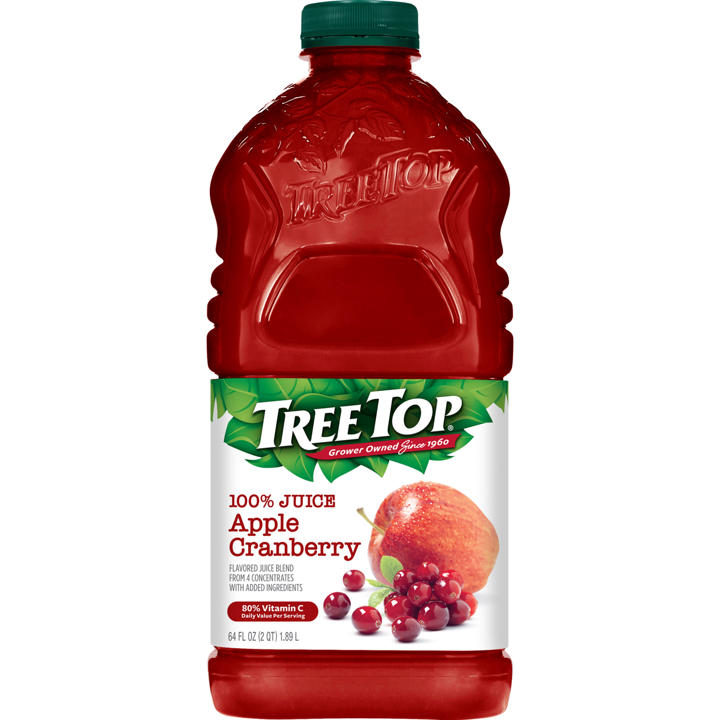 TREE TOP 100% JUICE APPLE CRANBERRY 64 OZ