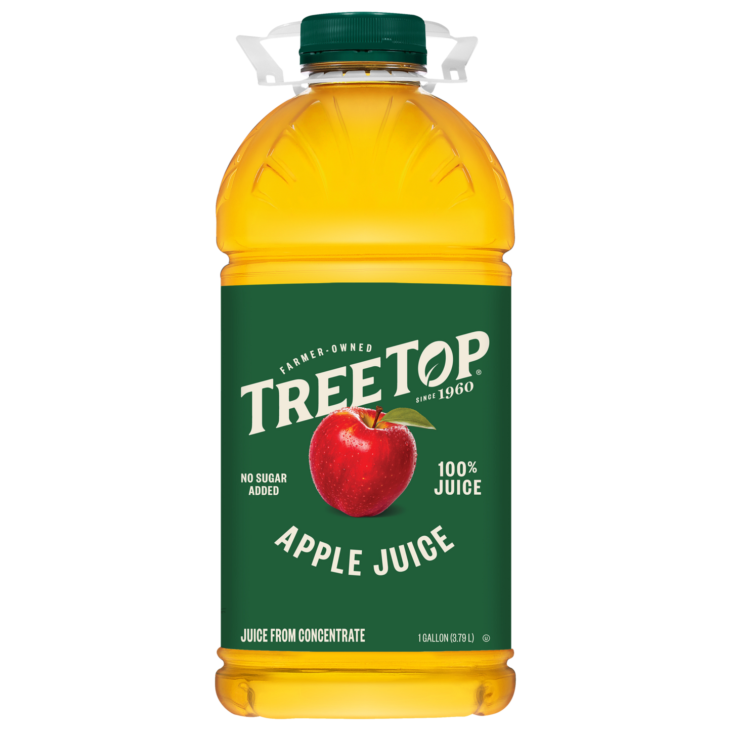 Tree Top Apple Juice, 100% Juice, No sugar added, Juice from concentrate, 1 gallon (3.79 L)