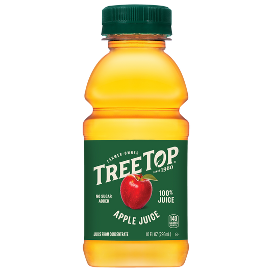 TREE TOP 100% APPLE BLEND JUICE 10 OZ