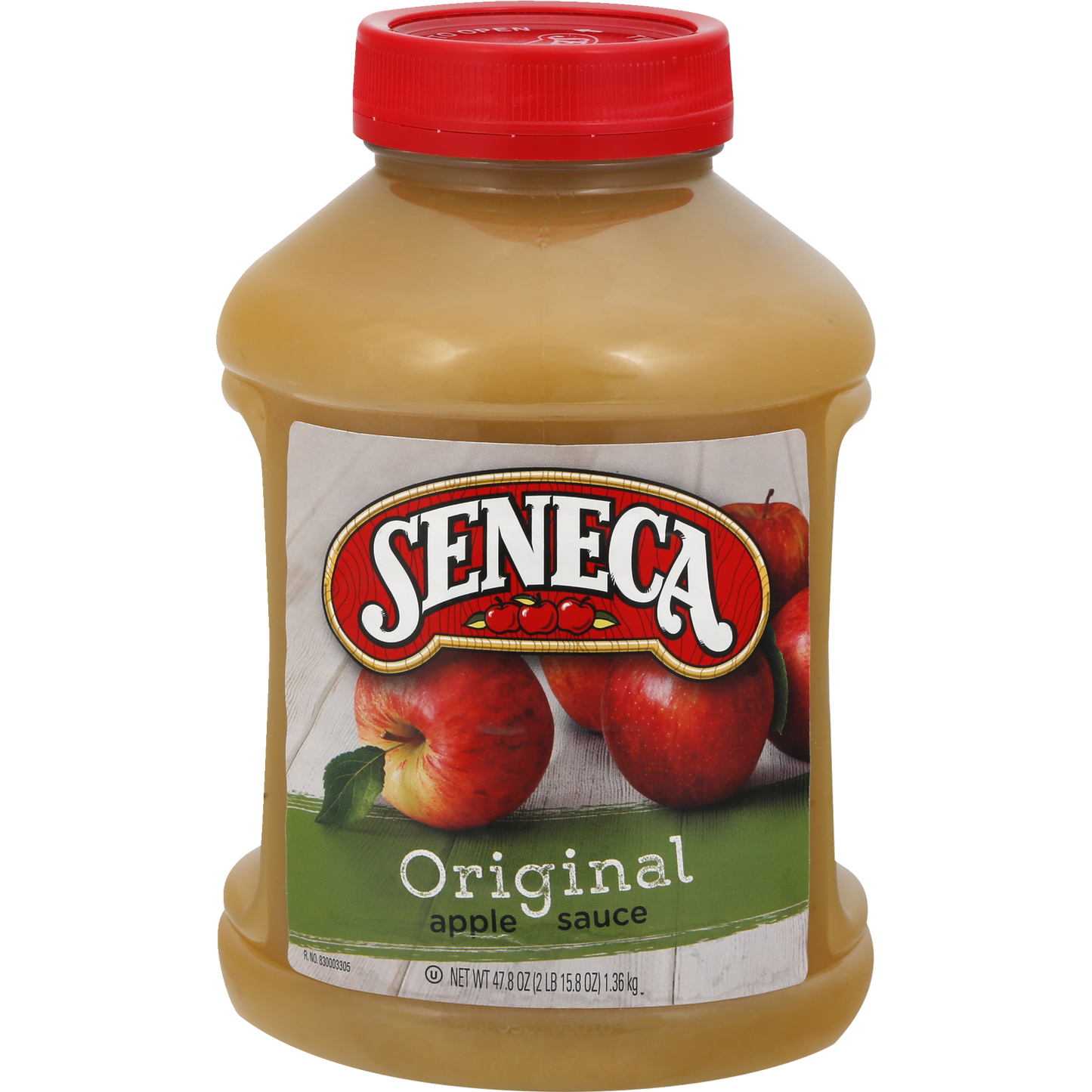 SENECA ORIGINAL APPLE SAUCE JAR 47.8 OZ