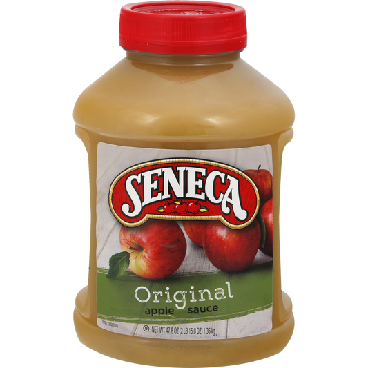 SENECA ORIGINAL APPLE SAUCE JAR 47.8 OZ