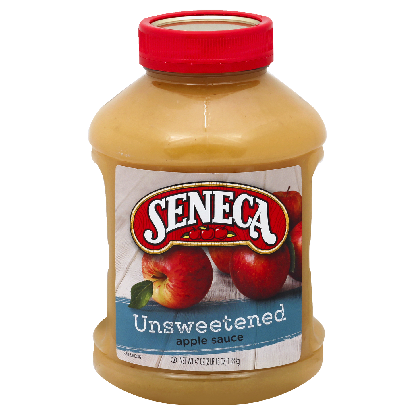 SENECA UNSWEETENED APPLE SAUCE JAR 47.0 OZ