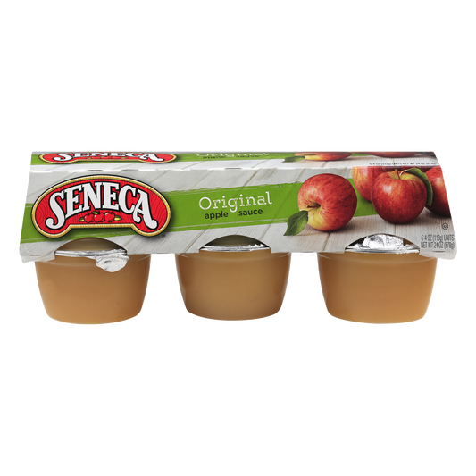 SENECA ORIGINAL APPLE SAUCE CUPS 4 OZ 6 PACK